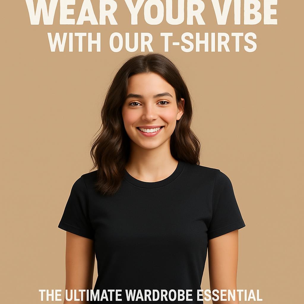 Wear Your Vibe with Our T-Shirts: The Ultimate Wardrobe Essential