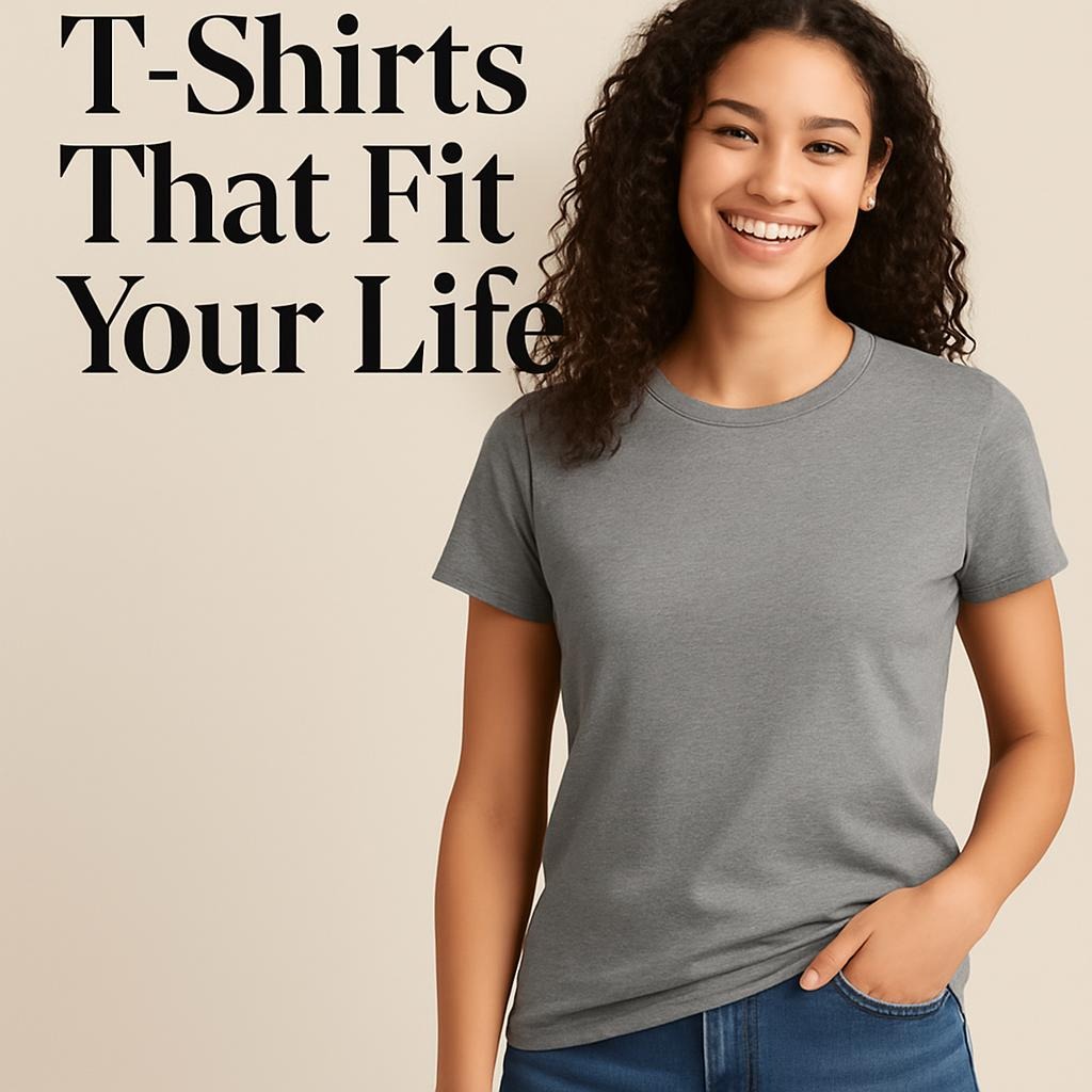 Fashion Meets Comfort—T-Shirts That Fit Your Life