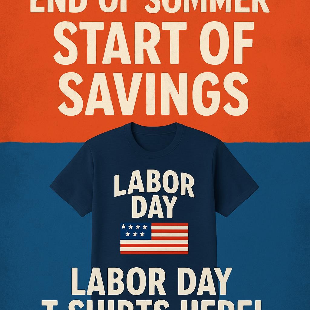 End of Summer, Start of Savings: Labor Day T-Shirts Here!