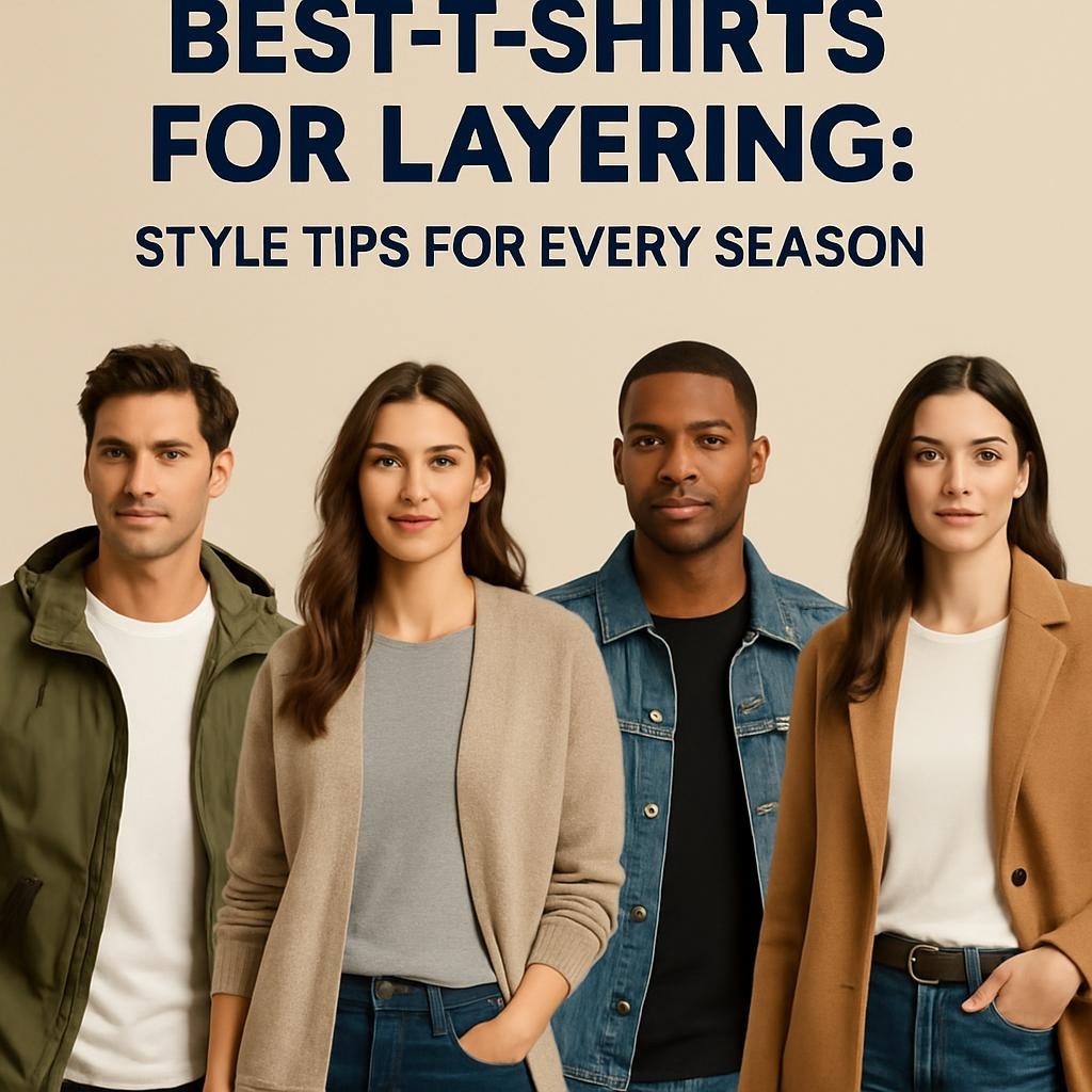 Best T-Shirts for Layering: Style Tips for Every Season