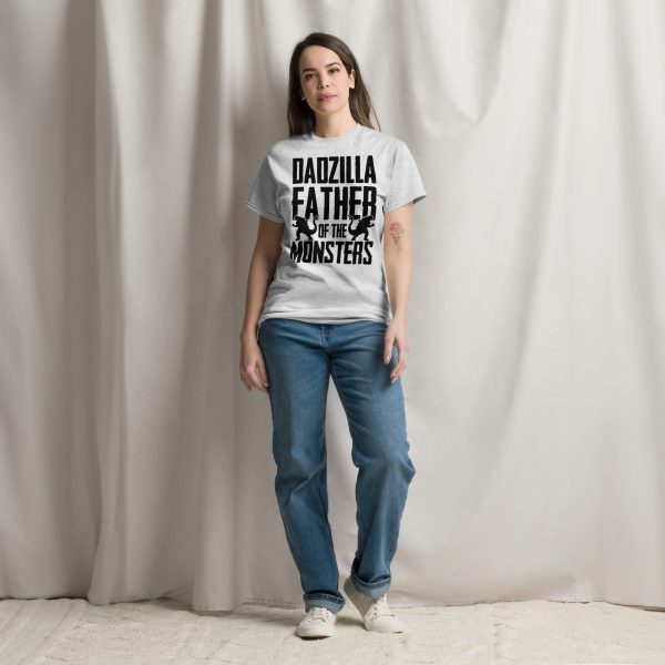 Dadzilla Father of the Monsters T-Shirt - Image 12