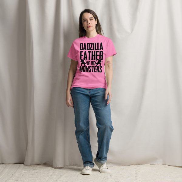 Dadzilla Father of the Monsters T-Shirt - Image 5