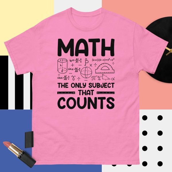 Math The Only Subject That Count T-Shirts - Image 10