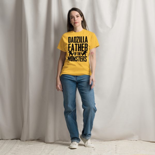 Dadzilla Father of the Monsters T-Shirt - Image 8