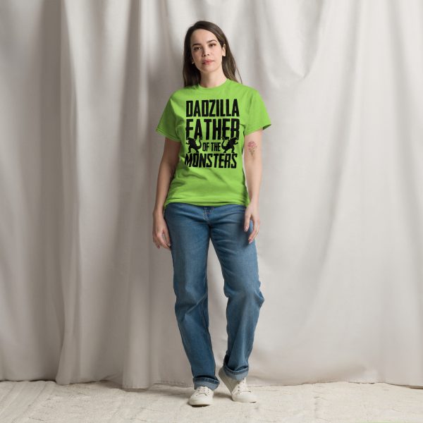 Dadzilla Father of the Monsters T-Shirt - Image 7