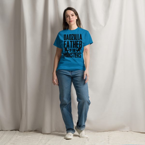Dadzilla Father of the Monsters T-Shirt - Image 3