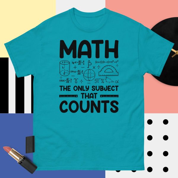 Math The Only Subject That Count T-Shirts - Image 11