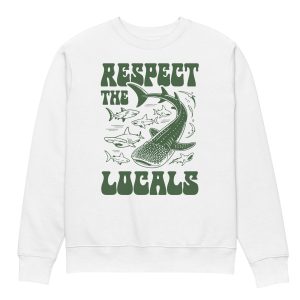 Respect the Locals Unisex eco sweatshirt