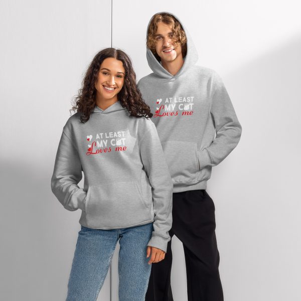 Meow & Always" Valentine Cat Hoodie! - Image 9