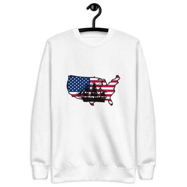 Happy Columbus Day T-Shirt Unisex Premium Sweatshirt - Image 21