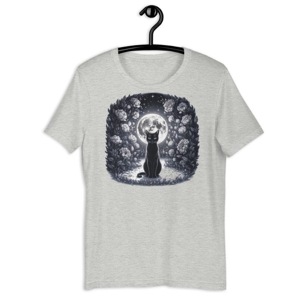 Purrfectly Spooky Halloween Cat Tee - Image 17