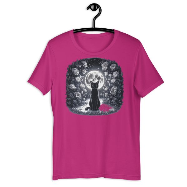 Purrfectly Spooky Halloween Cat Tee - Image 9