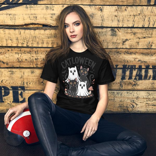 🎃🐾 Cat-loween T-Shirt 🐾🎃 Unisex t-shirt