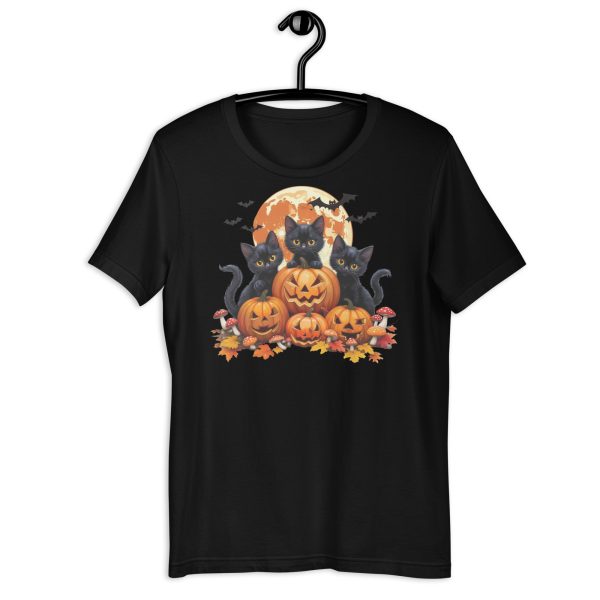 Spooky Paws Halloween Cat Tee
