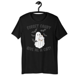 Give Me a Cat!" Cat Lover Halloween Tee