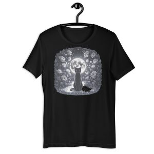 Purrfectly Spooky Halloween Cat Tee