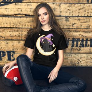 Focus on the Halloween Cat Unisex Tee