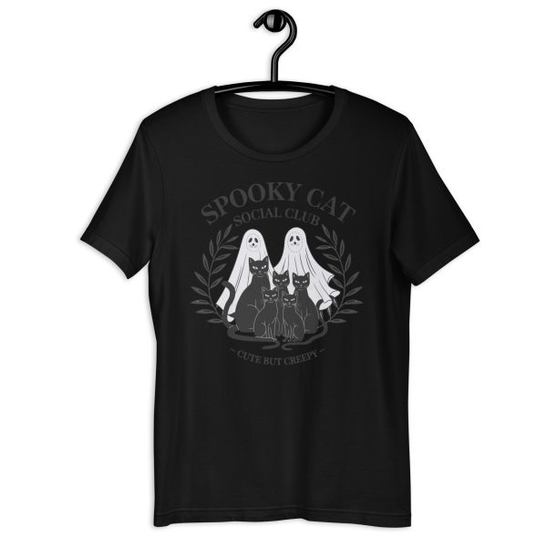 Halloween Spirit with our Spooky Cat Tee!