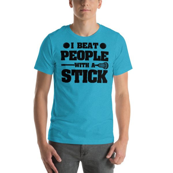 I Beat People With A Stick T-Shirt - Image 12