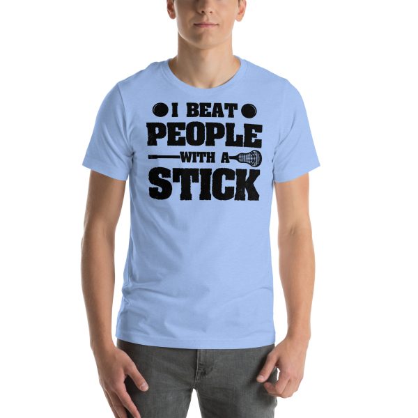 I Beat People With A Stick T-Shirt - Image 36