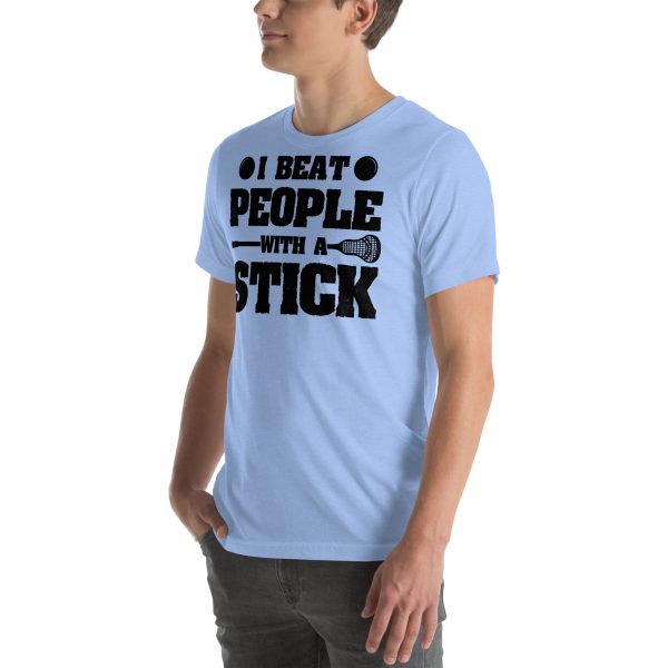 I Beat People With A Stick T-Shirt - Image 33
