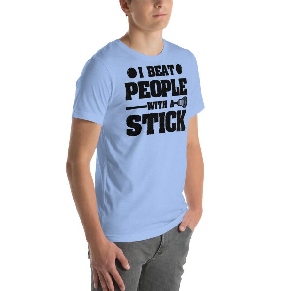 I Beat People With A Stick T-Shirt - Image 34