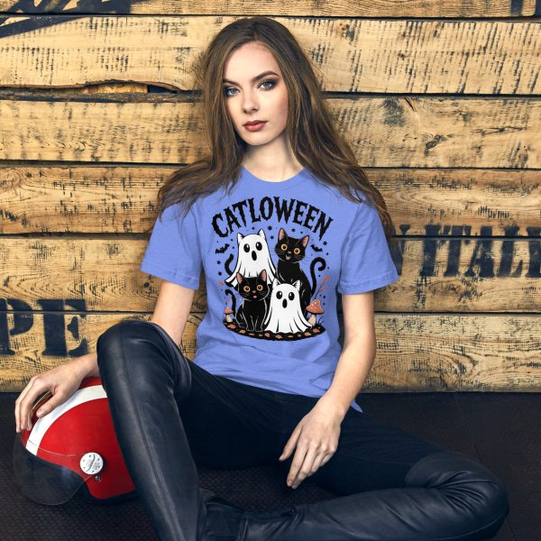🎃🐾 Cat-loween T-Shirt 🐾🎃 Unisex t-shirt - Image 6