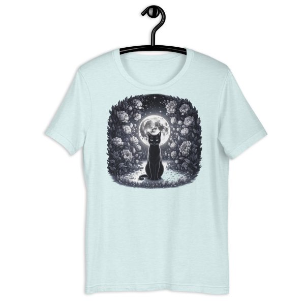 Purrfectly Spooky Halloween Cat Tee - Image 24