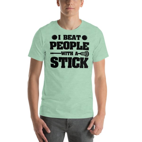 I Beat People With A Stick T-Shirt - Image 37