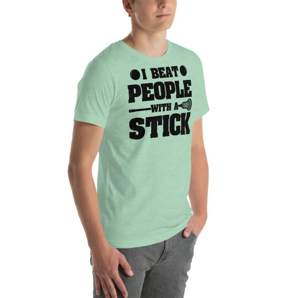 I Beat People With A Stick T-Shirt - Image 42