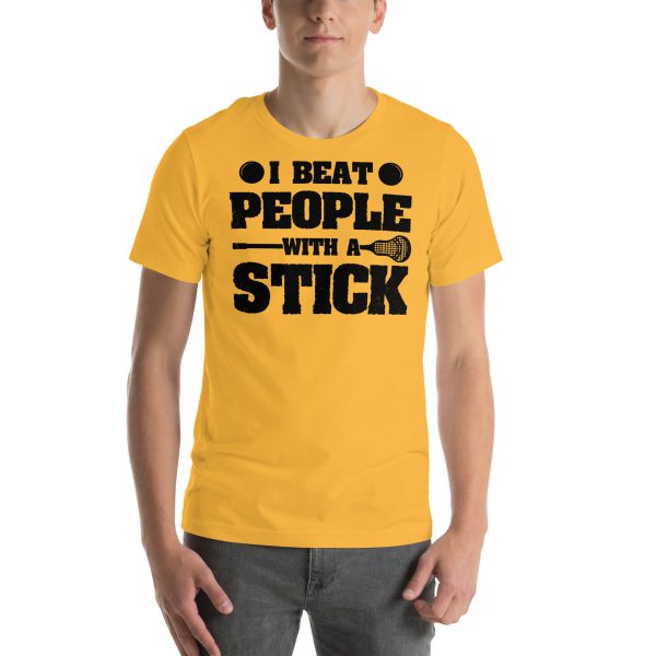 I Beat People With A Stick T-Shirt - Image 24