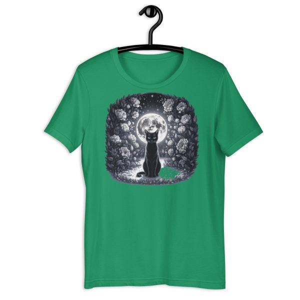 Purrfectly Spooky Halloween Cat Tee - Image 11
