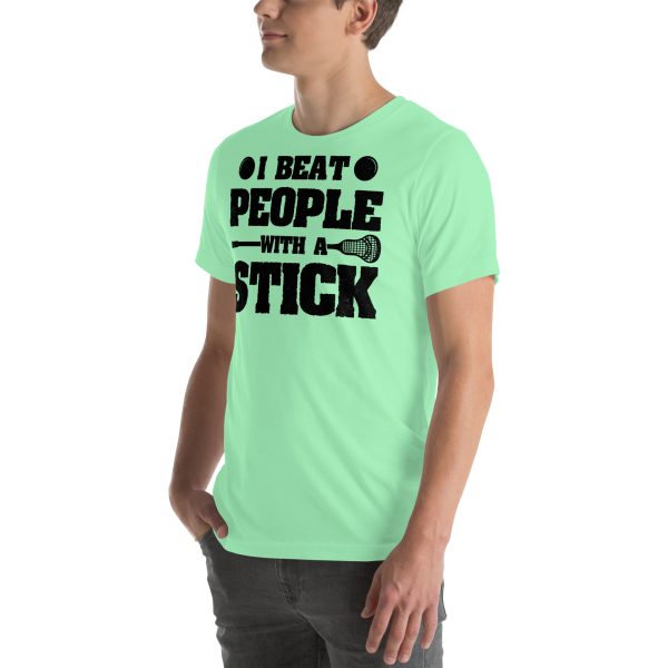 I Beat People With A Stick T-Shirt - Image 45