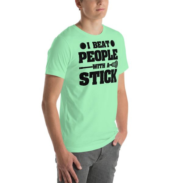 I Beat People With A Stick T-Shirt - Image 46
