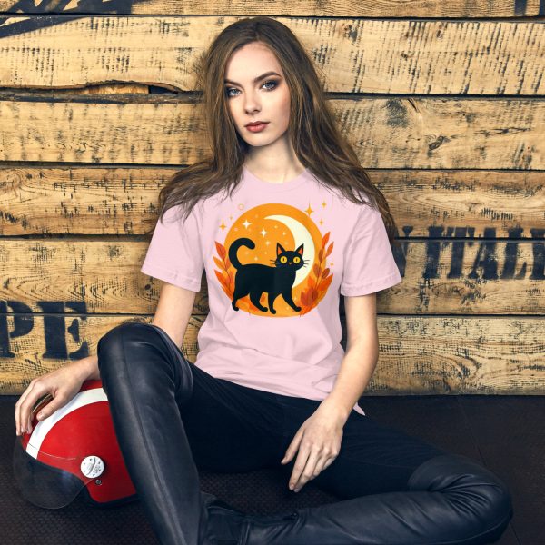 Halloween Cat T-Shirt Unisex t-shirt - Image 12