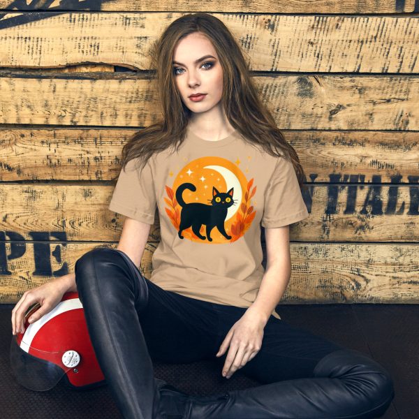 Halloween Cat T-Shirt Unisex t-shirt - Image 8