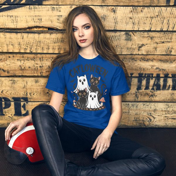 🎃🐾 Cat-loween T-Shirt 🐾🎃 Unisex t-shirt - Image 3