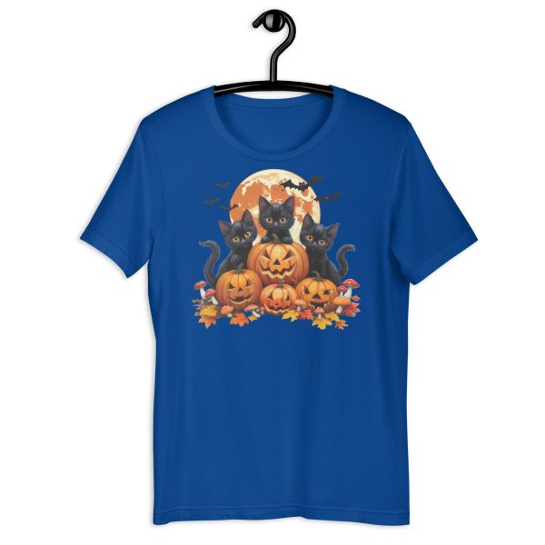 Spooky Paws Halloween Cat Tee - Image 7
