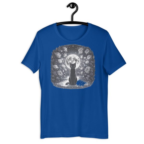Purrfectly Spooky Halloween Cat Tee - Image 7