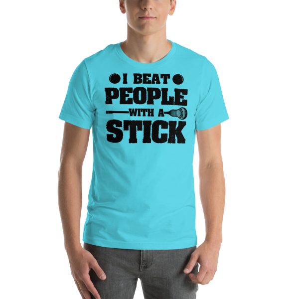 I Beat People With A Stick T-Shirt - Image 30