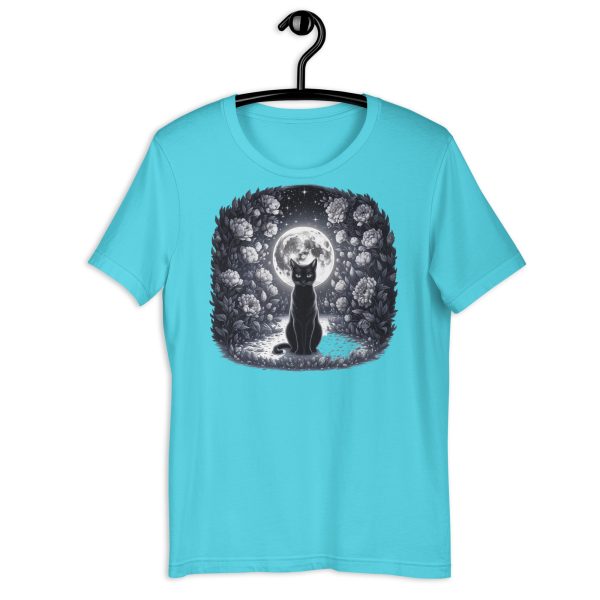 Purrfectly Spooky Halloween Cat Tee - Image 16
