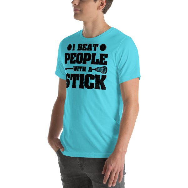 I Beat People With A Stick T-Shirt - Image 27