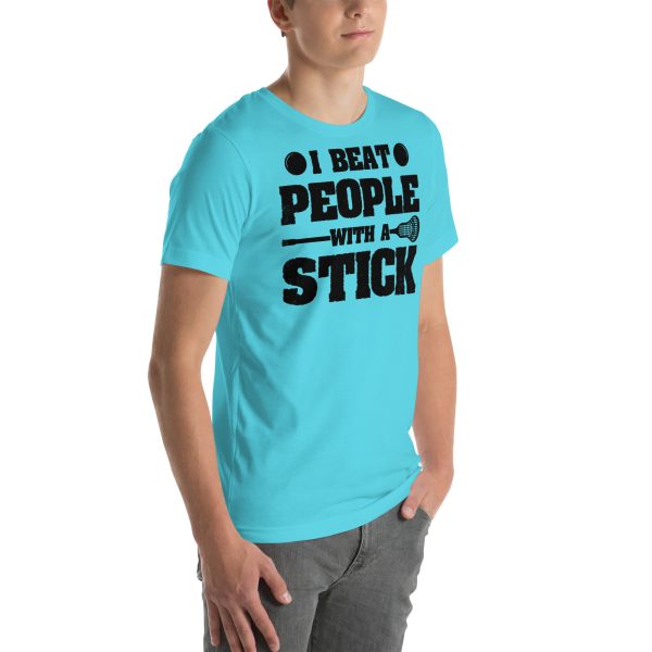 I Beat People With A Stick T-Shirt - Image 28