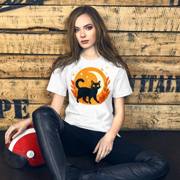 Halloween Cat T-Shirt Unisex t-shirt - Image 13