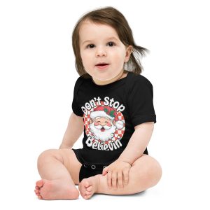 Don't Stop Believin' T-Shirt Baby short sleeve one piece