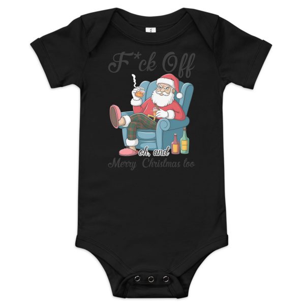 “F*ck Off Oh Merry Christmas Too” T-Shirt - Image 2