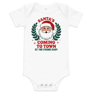 🎅 Santa’s Coming to Town — Get Your Stockings Ready T-Shirt 🎄