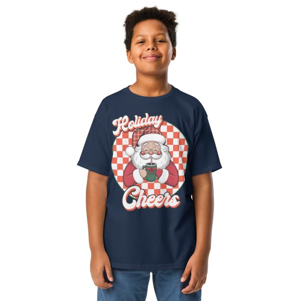 Holiday Cheers T-shirt Youth classic tee - Image 4