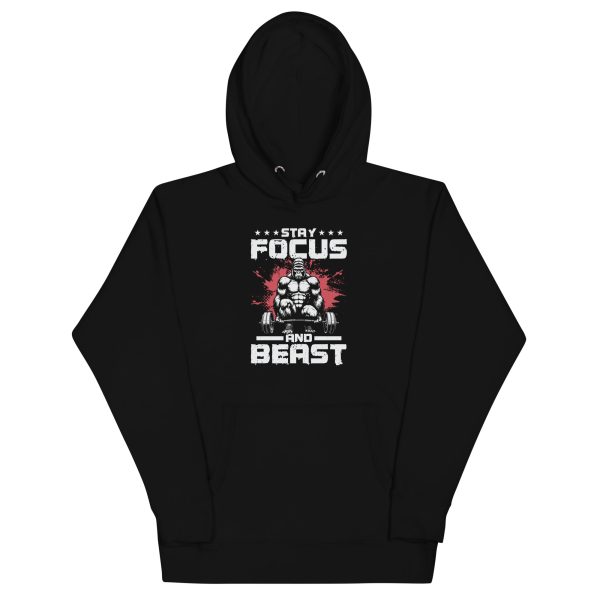 Unleash Your Inner Beast Gym Unisex Hoodie - Image 2