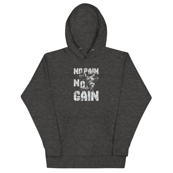 No Pain, No Gain — Motivational Graphic Tee Unisex Hoodie - Image 7
